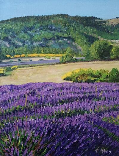 Route à travers champs